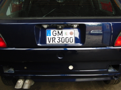 Golf 2 Blau Lackieren_13
